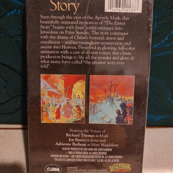 Product is a brand new limited edition VHS tape titled Greatest Adventure Easter - Picture 5 of 11